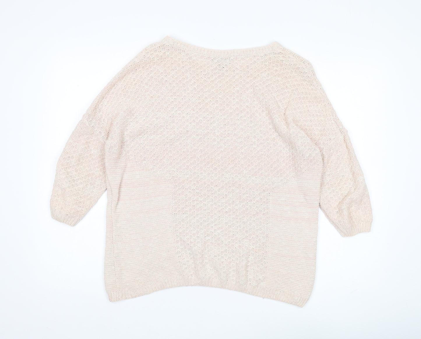 Topshop Women's Pink Pullover Jumper, Size 6