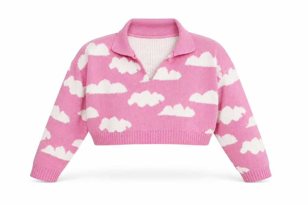 Nasty Gal Women's Pink Cloud Pullover Jumper
