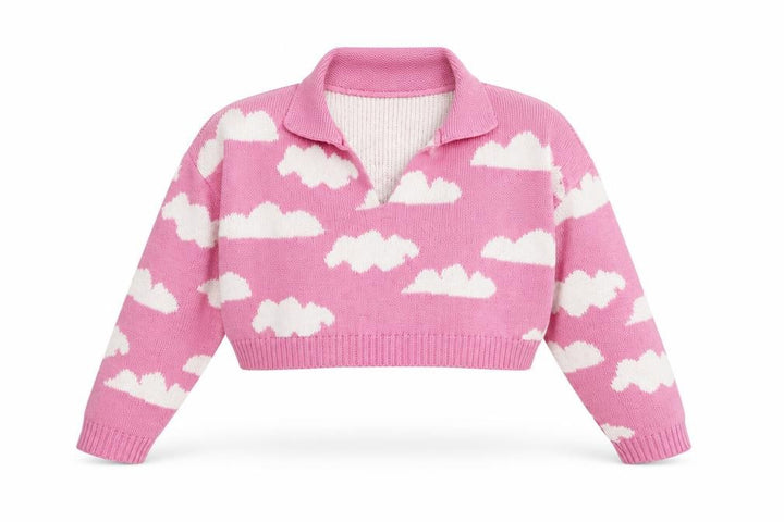 Nasty Gal Women's Pink Cloud Pullover Jumper