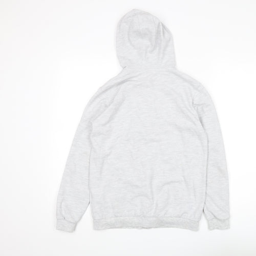 LC WAIKIKI Boys Grey Full Zip Hoodie, 11-12 Years, Casual