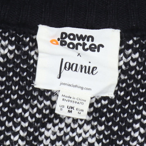 Joanie Women's Black & White Cardigan M