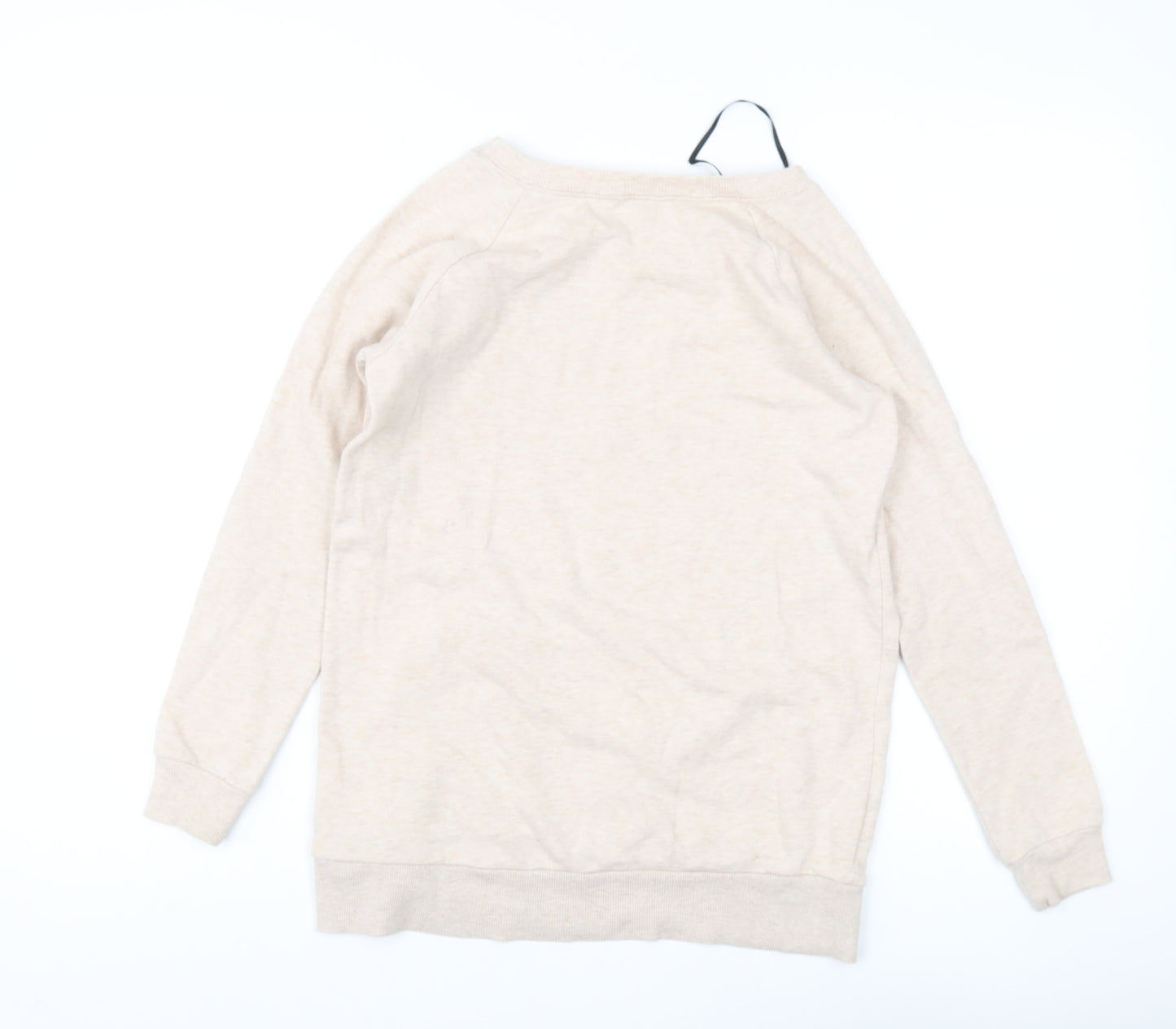 H&M Girls Beige Sequin Shine Bright Sweatshirt 18 Plus Pullover