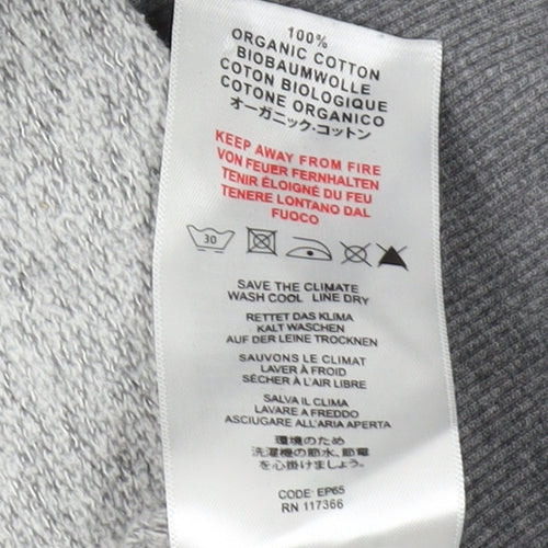 Earth Positive Women's Grey Sweatshirt S