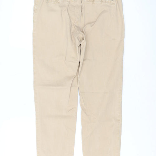 Vila Women's Beige Chino Trousers Size S