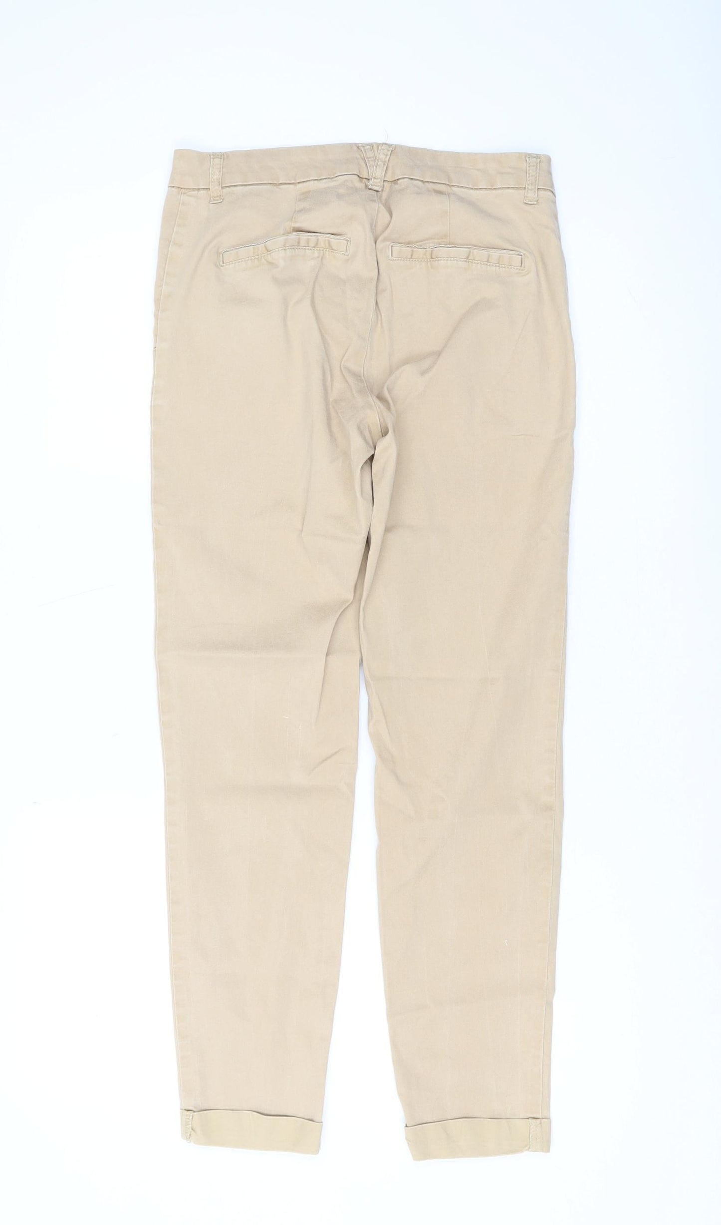 Vila Women's Beige Chino Trousers Size S