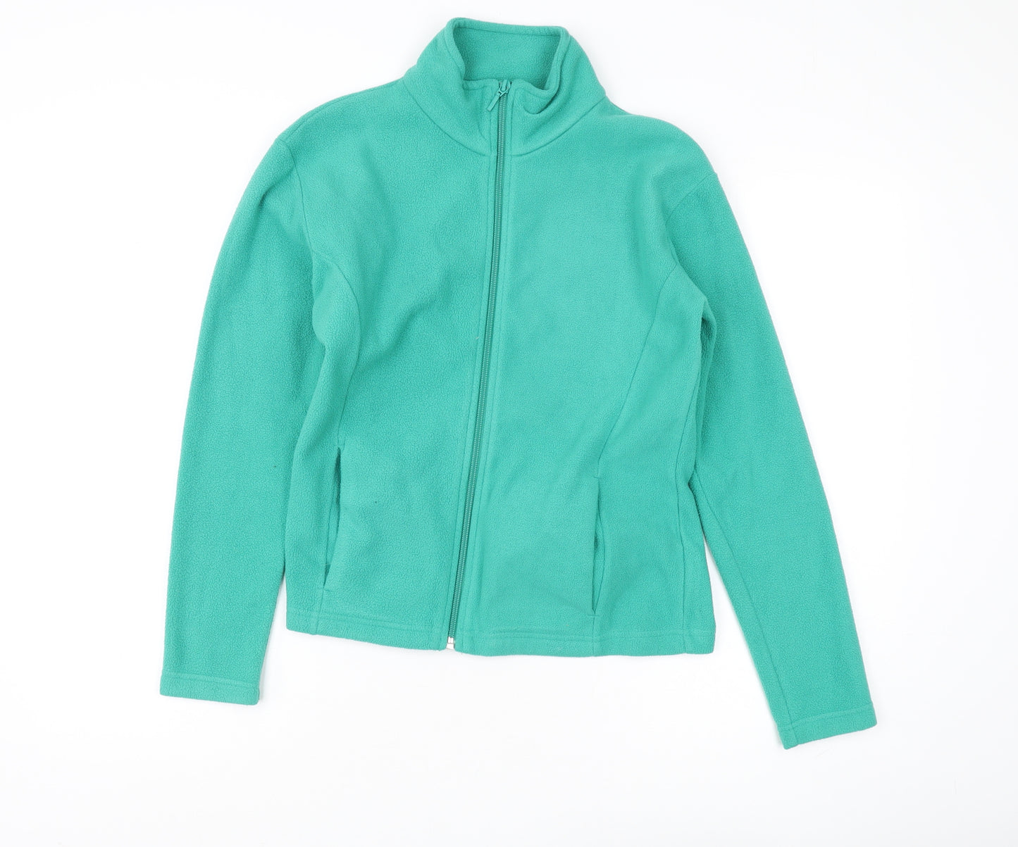 Marks and Spencer Women's Green Size 10 Fleece Jacket