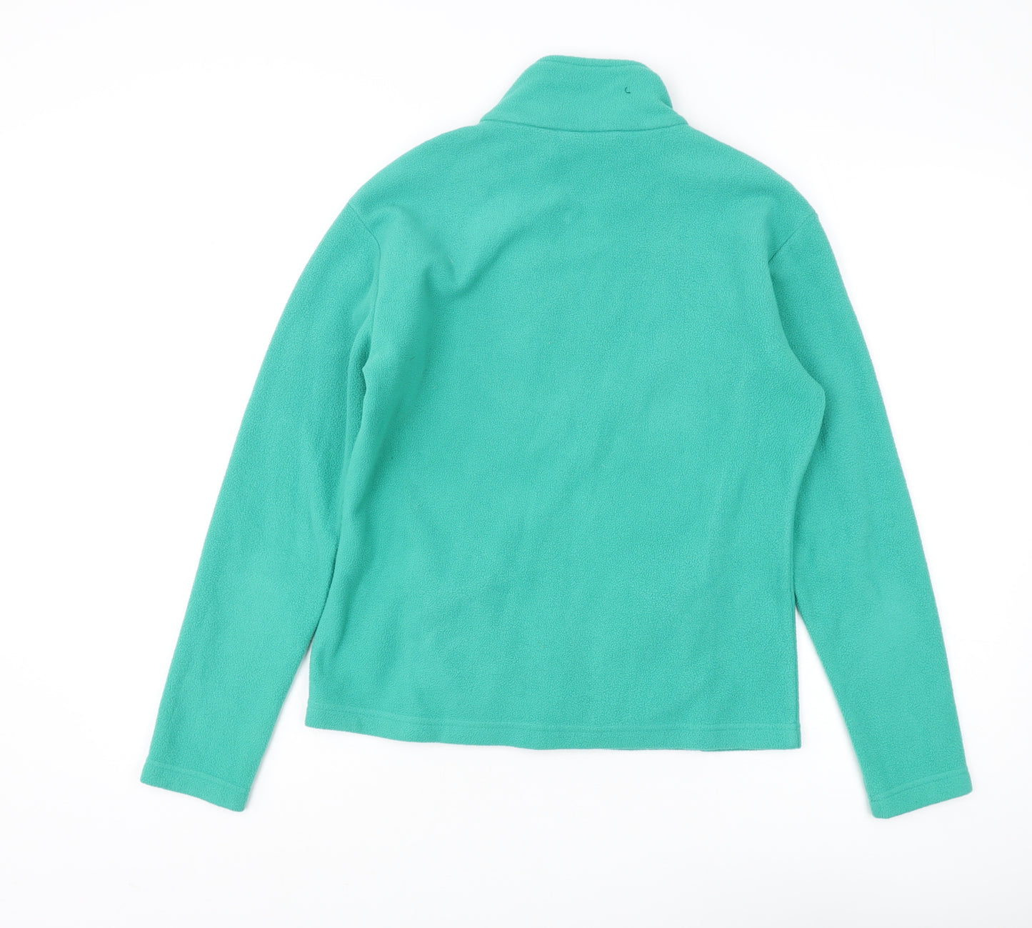 Marks and Spencer Women's Green Size 10 Fleece Jacket