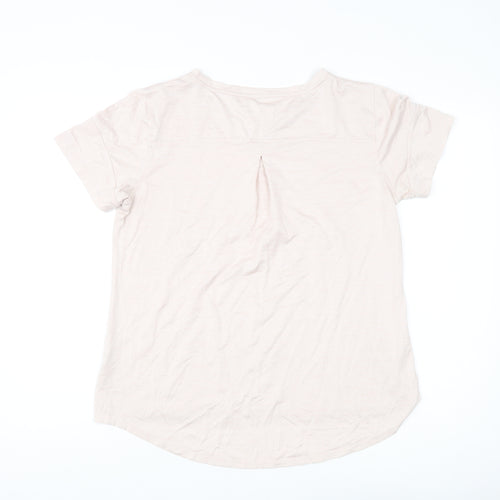 Abana Women's Ivory T-Shirt, Size L, Basic Style