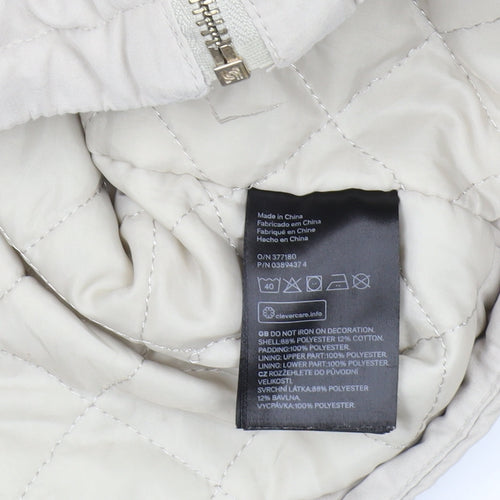 L.O.G.G. Girls Beige Parka 3-4 Years with Faux Fur Hood