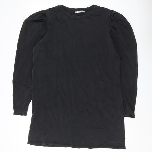Pull&Bear Women's Black Cotton Dress Size 12