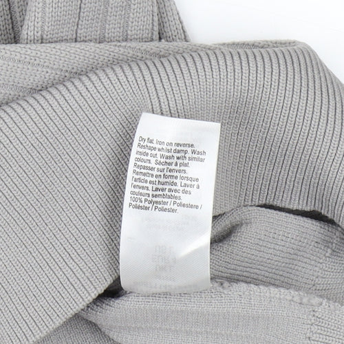 River Island Men’s Grey Pullover Jumper L