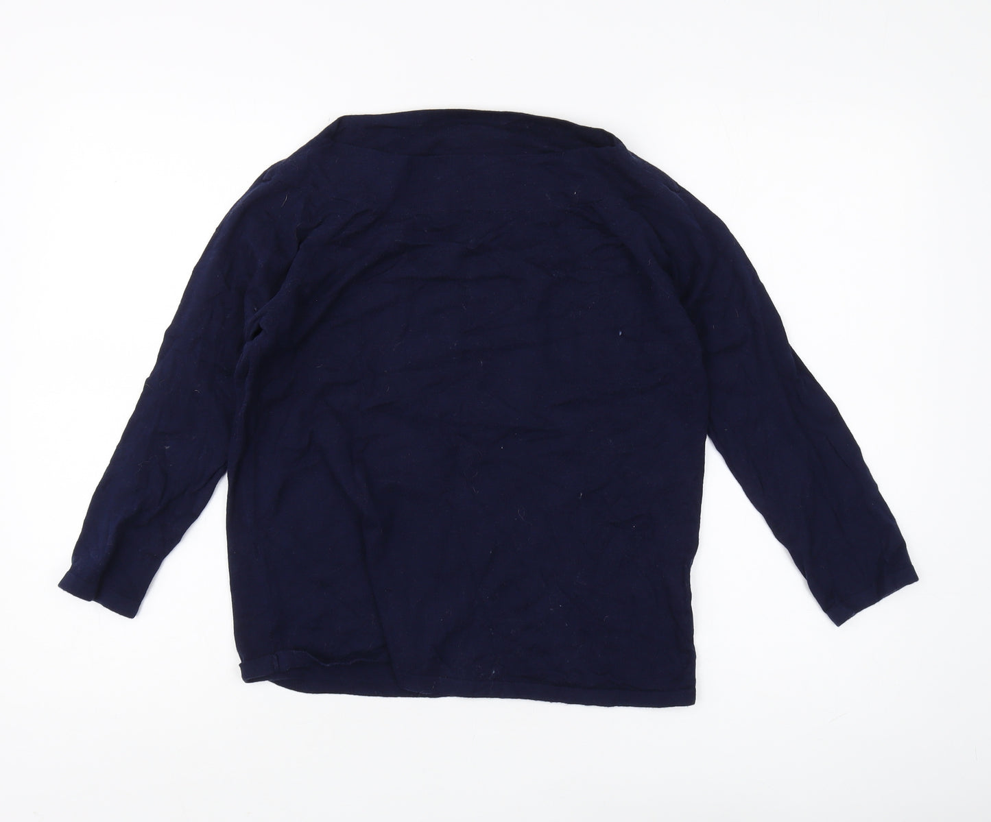 Next Women's Blue Long Sleeve Jumper Size 12