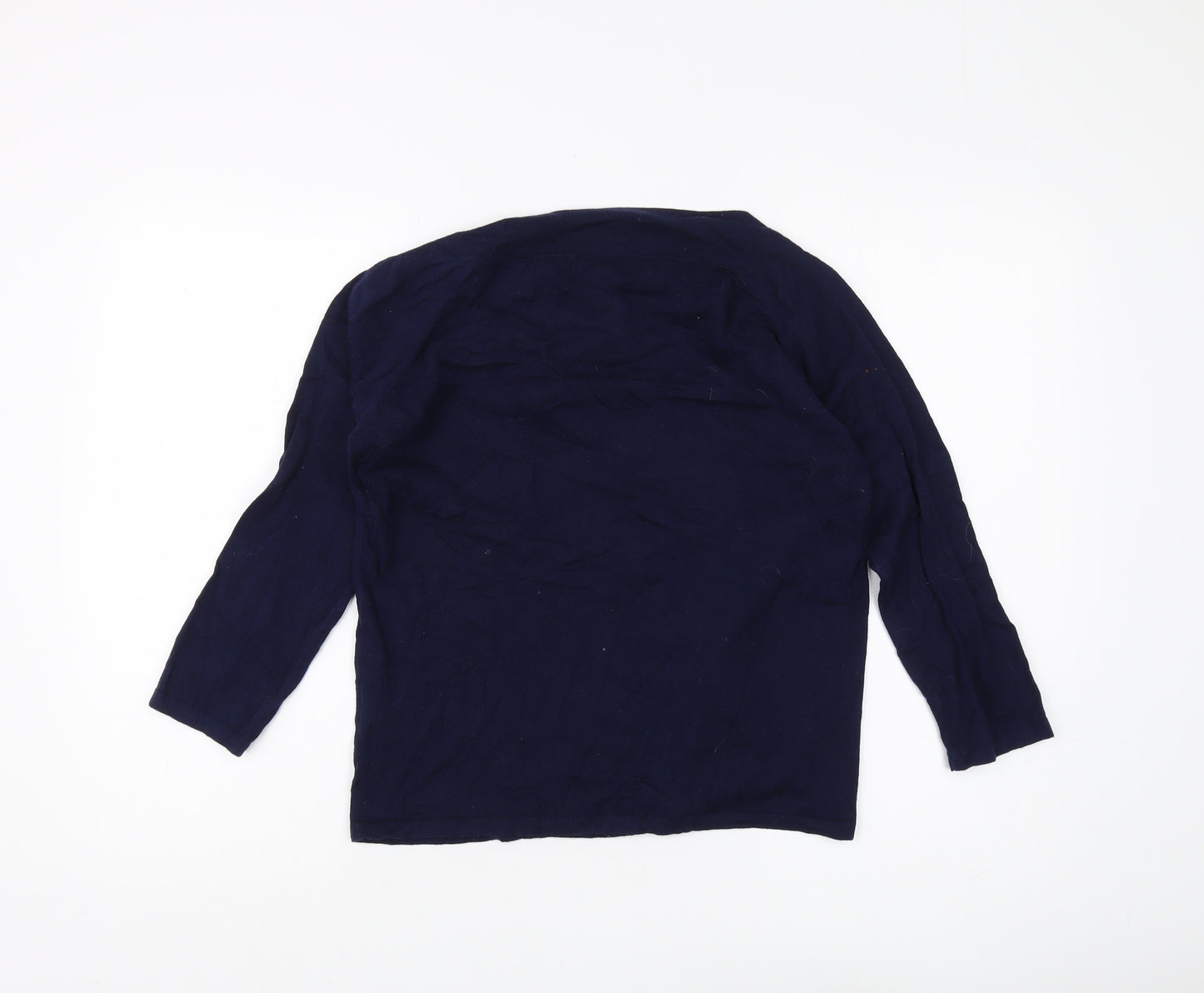 Next Women's Blue Long Sleeve Jumper Size 12