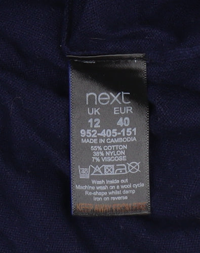 Next Women's Blue Long Sleeve Jumper Size 12