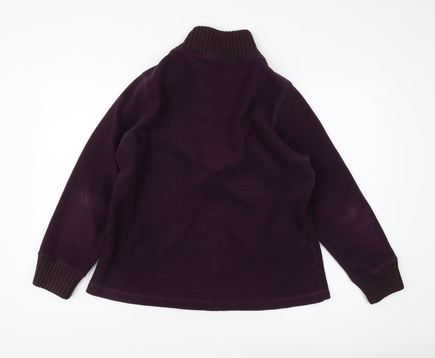 M&Co. Women's XL Purple Fleece Pullover Sweatshirt