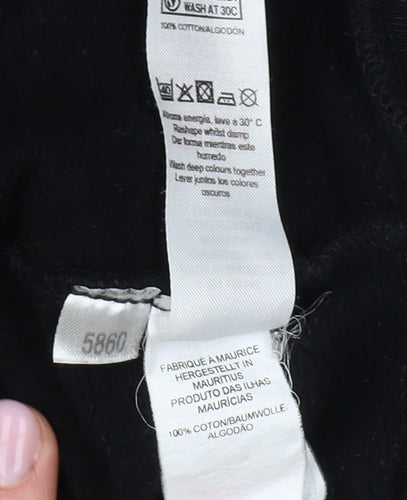 Topman Men's Black XS Full Zip Hoodie