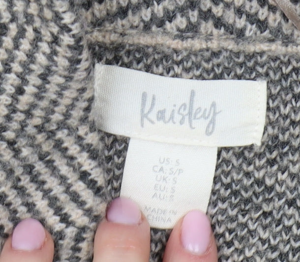 Kaisley Women's Grey Cardigan - Size S, Classic Style