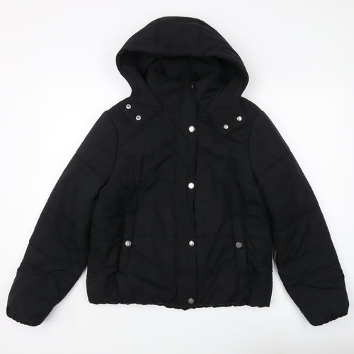 Marks and Spencer Women's Black Puffer Jacket Size 12