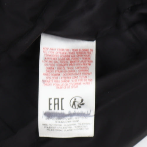 Dissident Boys Black Puffer Jacket 12 Years