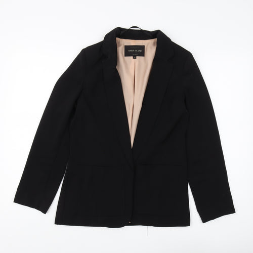 River Island Women's Blazer Black Size 10 Business