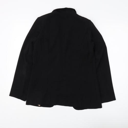 River Island Women's Blazer Black Size 10 Business