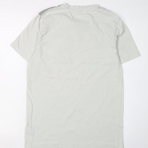 U.S. Athletic Men's Grey Medium Athletic Fit T-Shirt
