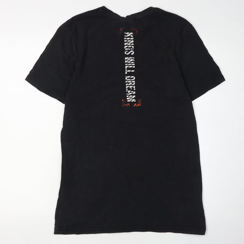 Kings Will Dream Men's Black Logo T-Shirt, Size S