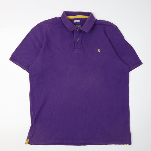 Joules Men's Classic Purple Polo Shirt XL