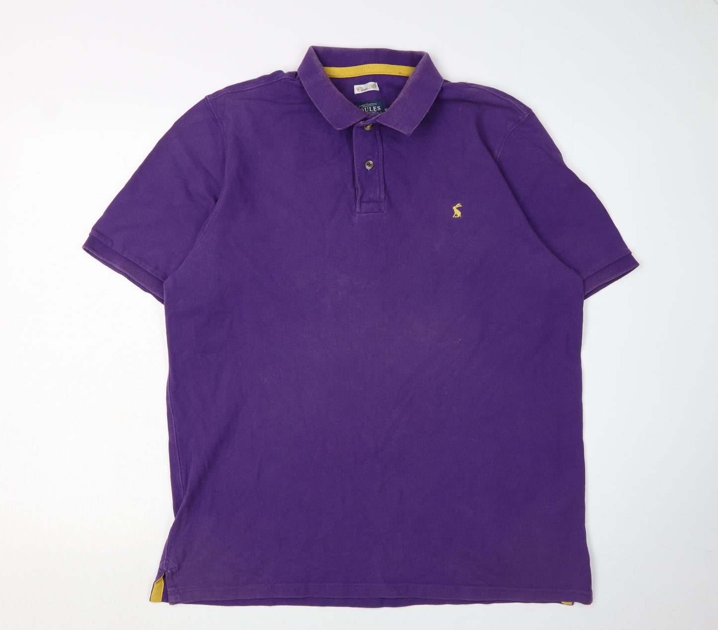 Joules Men's Classic Purple Polo Shirt XL