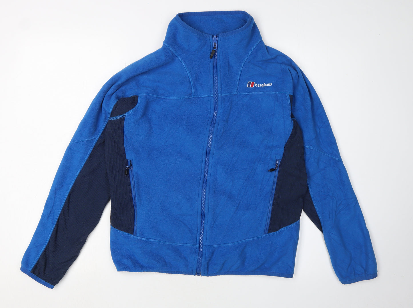Berghaus Men's Blue Fleece Jacket, Size S, Full Zip