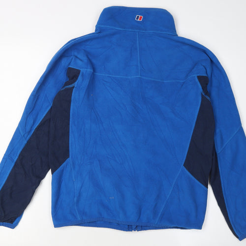 Berghaus Men's Blue Fleece Jacket, Size S, Full Zip