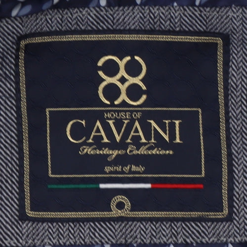 Cavani Grey Men's Blazer 46R Regular Fit