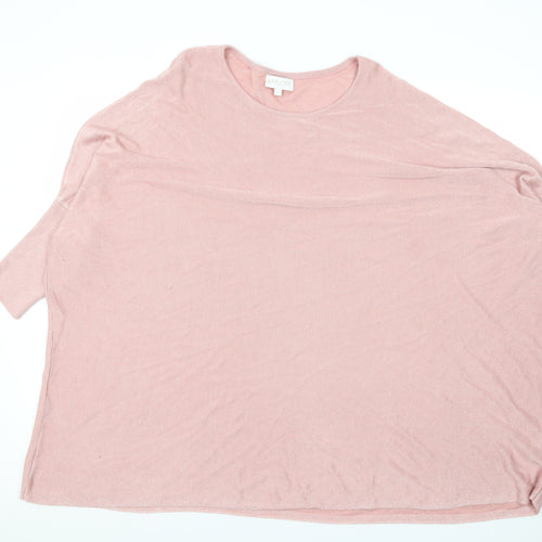 Apricot Women's Pink Pullover Jumper Size L