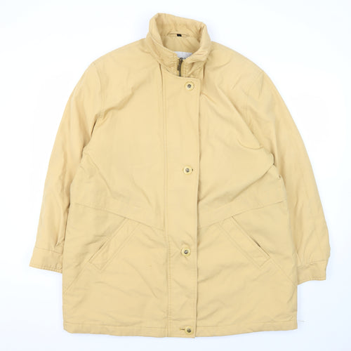 Dannimac Men's Beige Mid-Length Cotton Coat, L, Casual