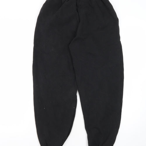 Puma Men's Black XS Sweatpants with Logo