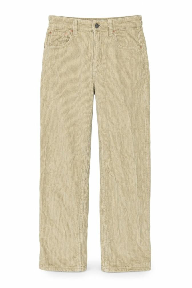 Motel Women's Beige Corduroy Trousers XS