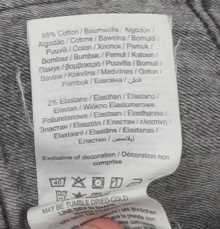 Jack & Jones Men's Grey Skinny Jeans - Size 32