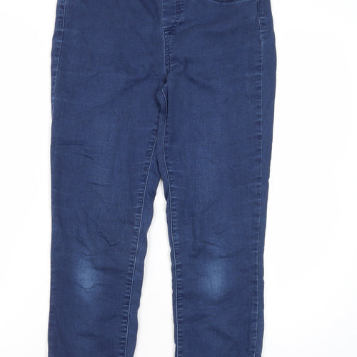 White Stuff Women's Blue Straight Leg Jeans L