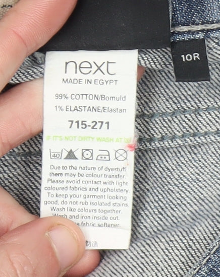 Next Women's Blue Flared Jeans Size 10 Regular