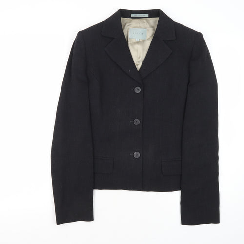 Jigsaw Women's Black Blazer, Size 12, Classic Style