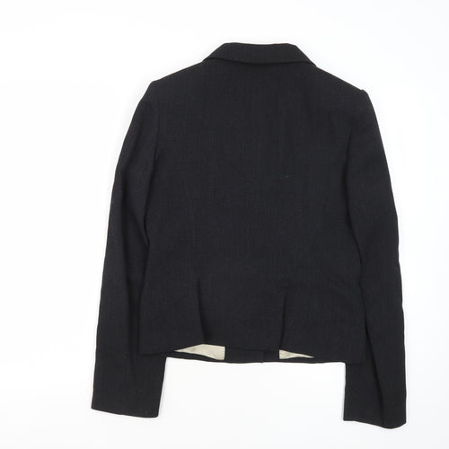 Jigsaw Women's Black Blazer, Size 12, Classic Style