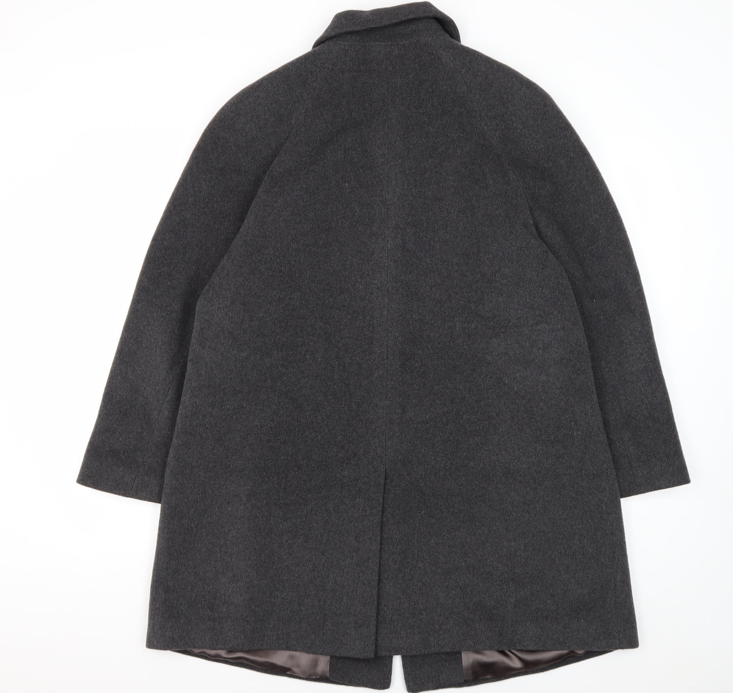 Eastex Women's Grey Wool Cashmere Overcoat, Size 12