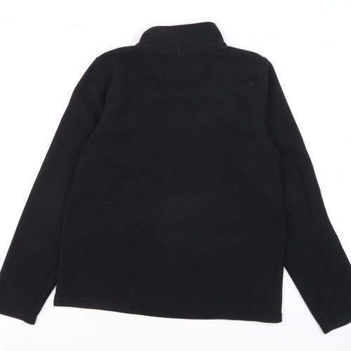 Peter Storm Boys Black 1/2 Zip Sweatshirt - 13 Years