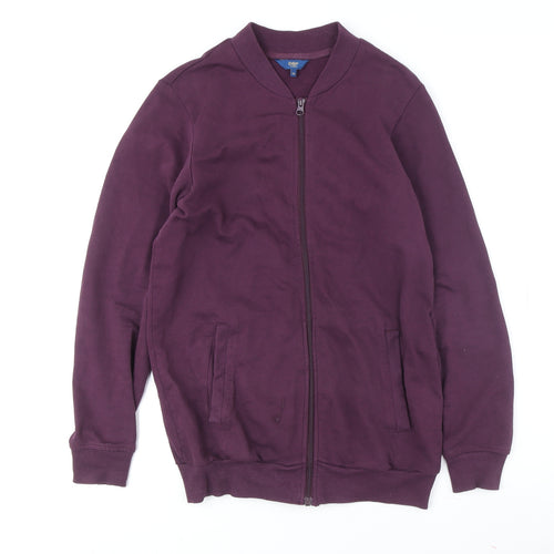Cotton Traders Women's Purple Bomber Jacket XS Casual