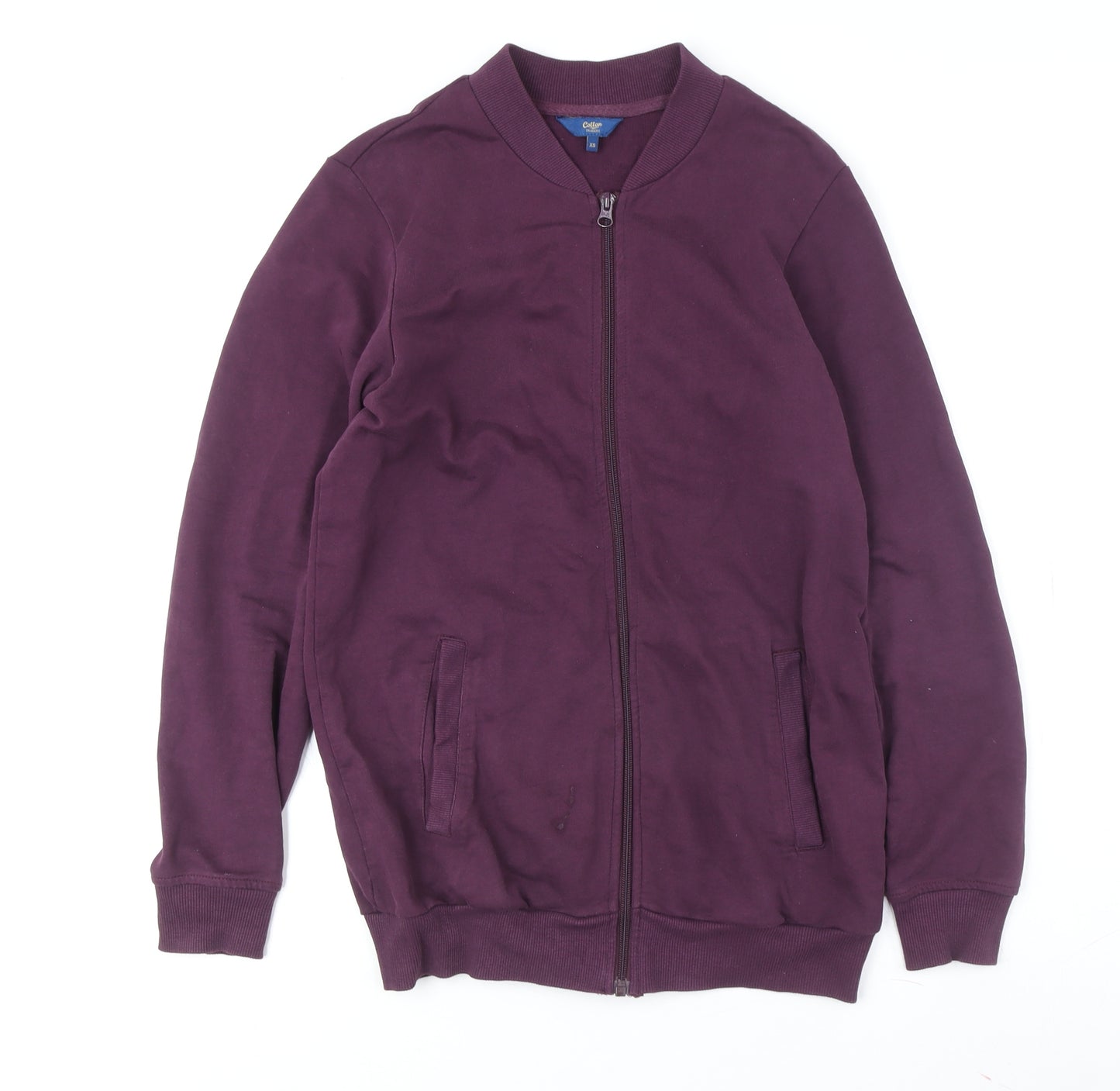 Cotton Traders Women's Purple Bomber Jacket XS Casual