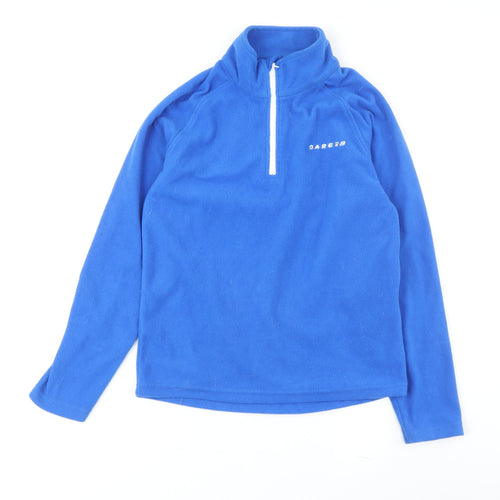 Dare2b Boys Blue Fleece 1/4 Zip Sweatshirt Size M