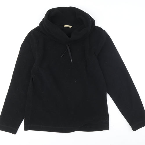 Campri Women's Black Pullover Hoodie Size 10