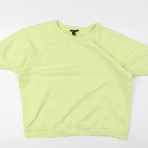 Baukjen Women’s Green Cotton Crew Neck Sweatshirt Size 12