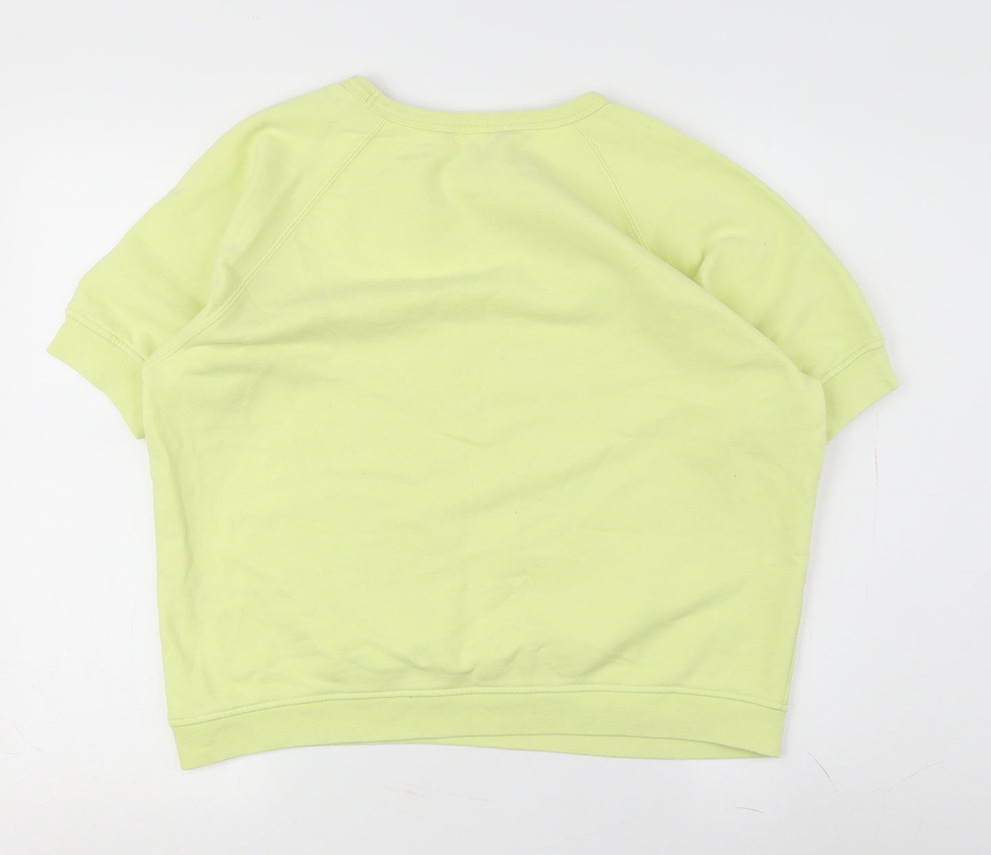 Baukjen Women’s Green Cotton Crew Neck Sweatshirt Size 12