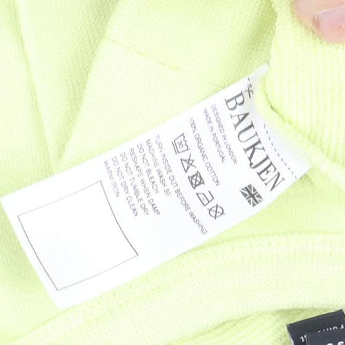 Baukjen Women’s Green Cotton Crew Neck Sweatshirt Size 12